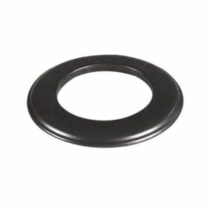 Zubehör - Rosette Schwarz emailliert ø 80 mm