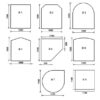 Zubehör - Bodenplatte Glas Quadrat B8 - Image 4